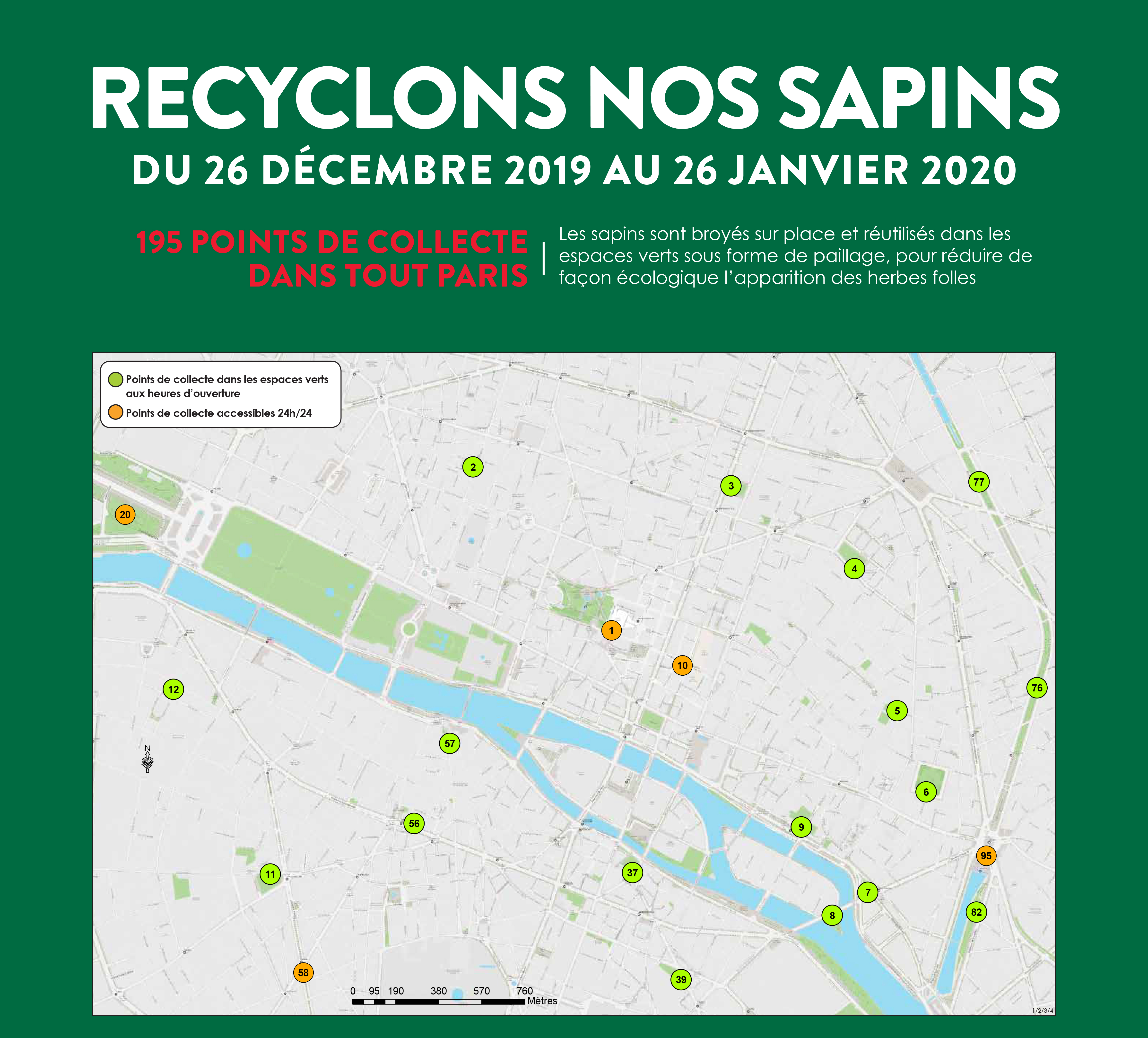 Recyclons nos sapins